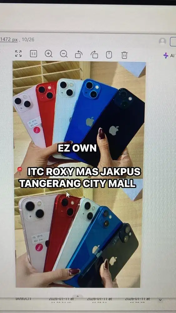 Cicilan IPHONE X sampai 15 Promax tanpa aplikasi