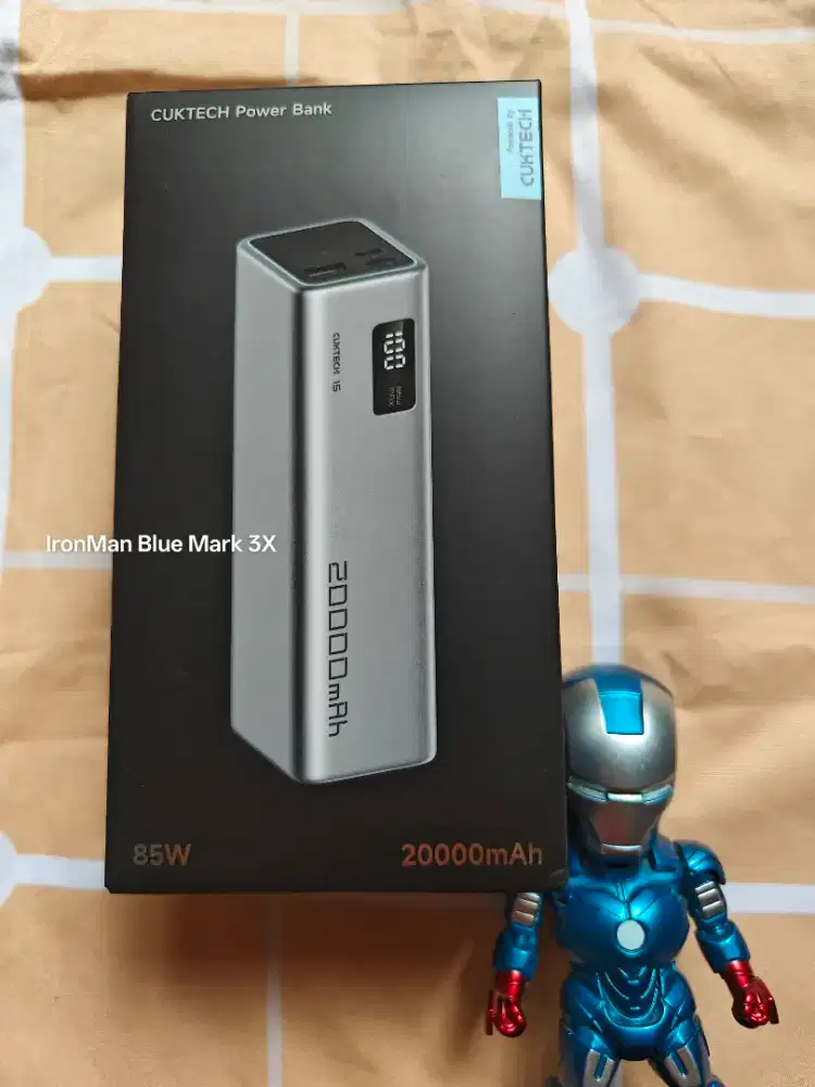 CUKTECH 15 SE Powerbank 20000mAh 85W USB TYPE C PD TURBO
