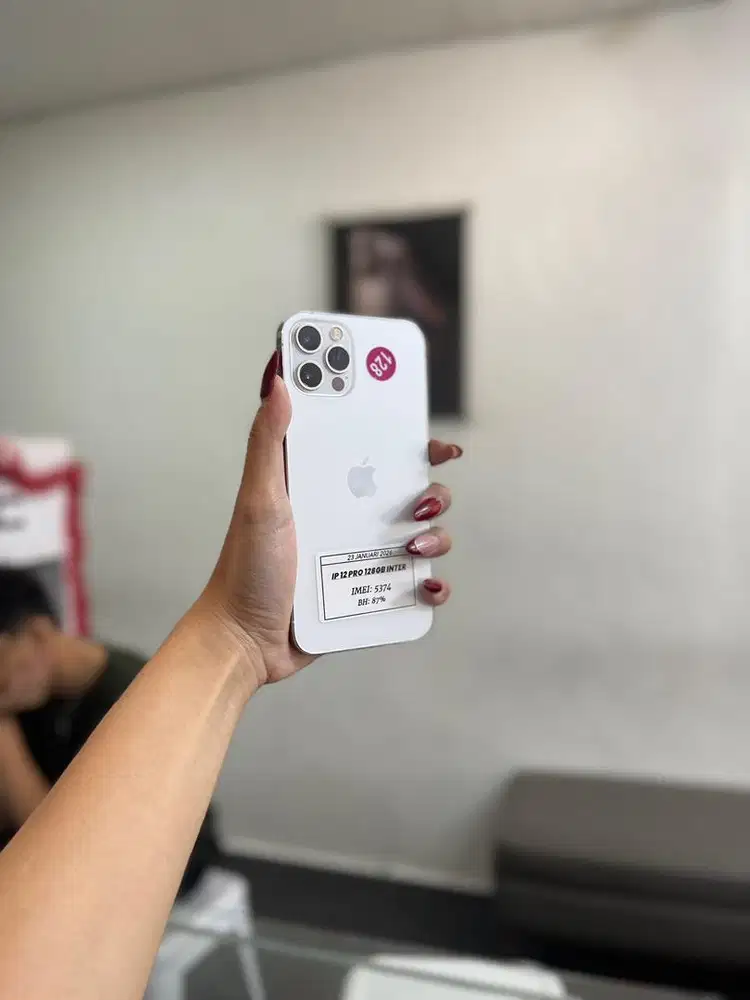 iphone 12 Pro 128GB fullset mulus nominus terima tt cod kredit