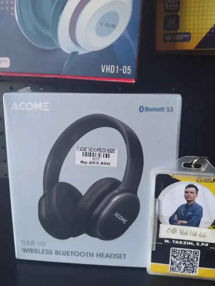 PT.ACOME TUNE H2 WIRELESS HEADSET ATLANTIS DAHSAYAT