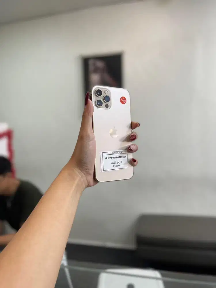 iphone 12 Pro 128GB fullset mulus nominus terima tt cod kredit
