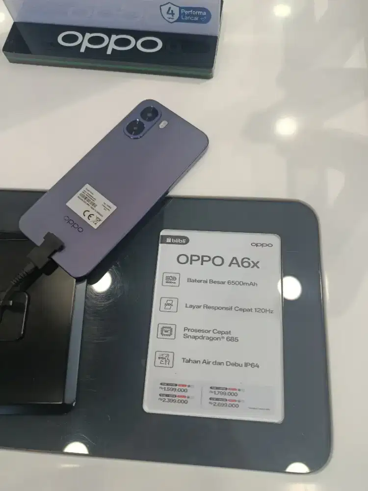 OPPO A6X Bisa cicilan Tanpa Cc