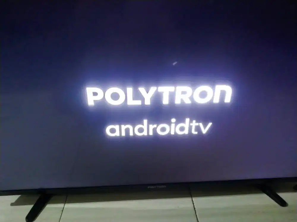 Tv android digital politron 43 siap pakai