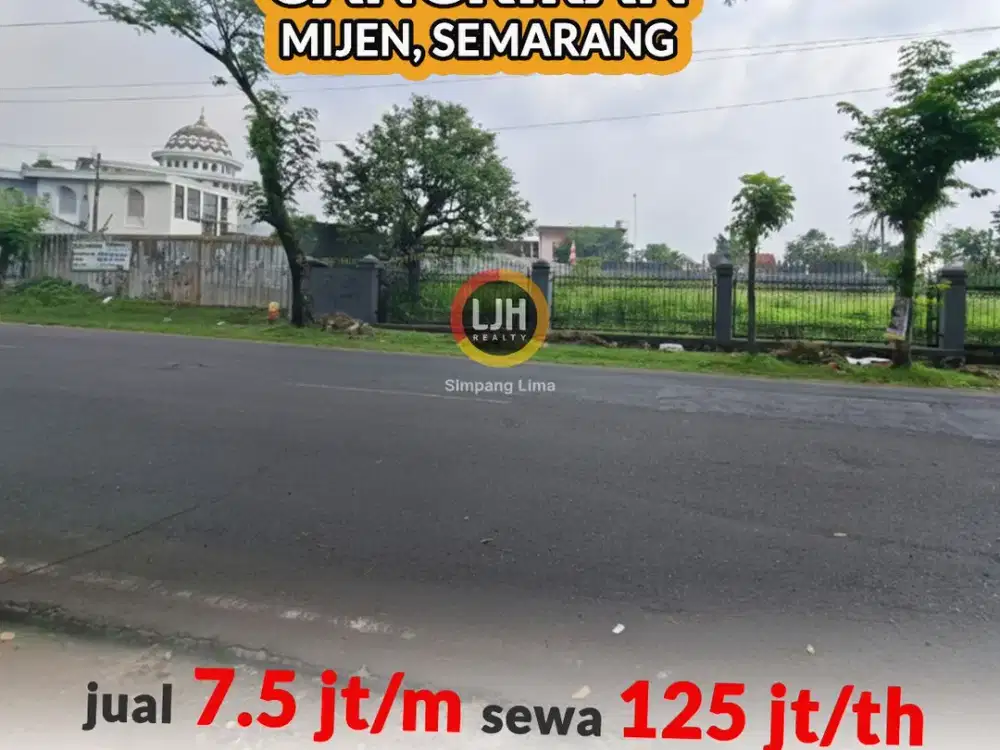 Disewakan dan Dijual Tanah Strategis Cocok untuk Tempat Usaha
