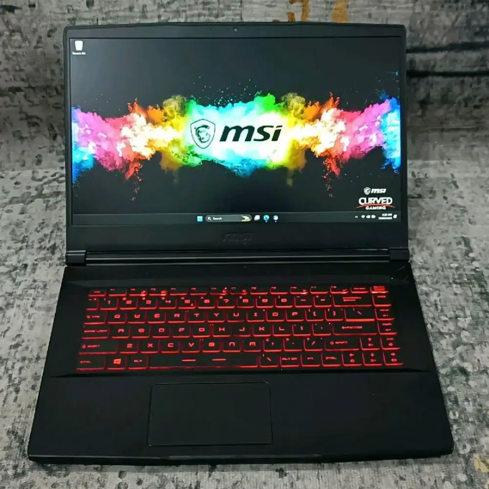 MSI GF63 Core i5-9300H 8GB 256GB GTX 1050 Ti 4GB Full HD Like New