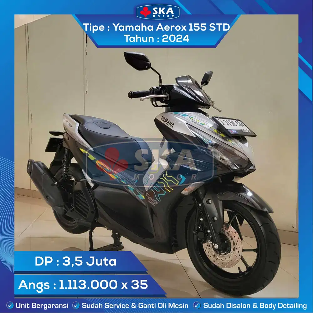 Yamaha Aerox 155 Standar Tahun 2024