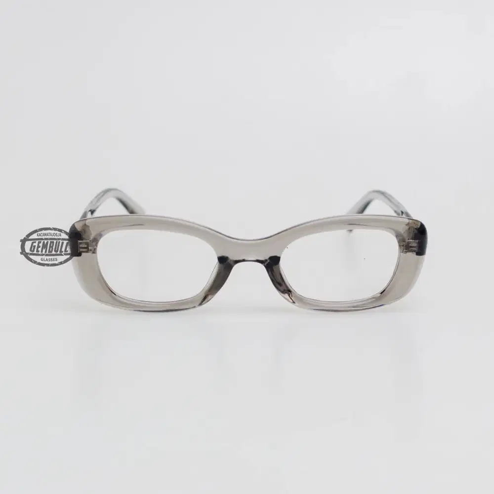 Gembull Glasses - Kacamata Retro Pegas Model Kotak Tebal - Janitra 04