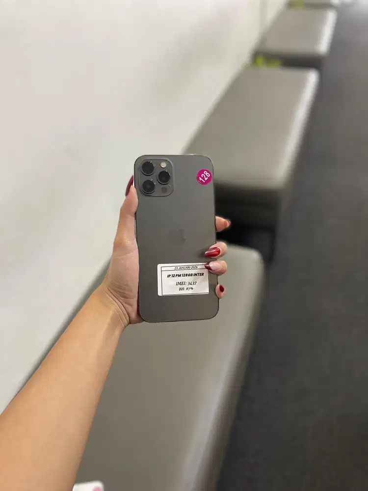 Iphone 12 Pro Max 128GB fullset mulus nominus terima tt cod kredit