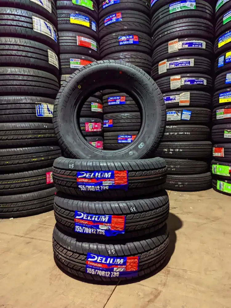 Ban baru Delium Evolution 155 70 12 Nik 2025