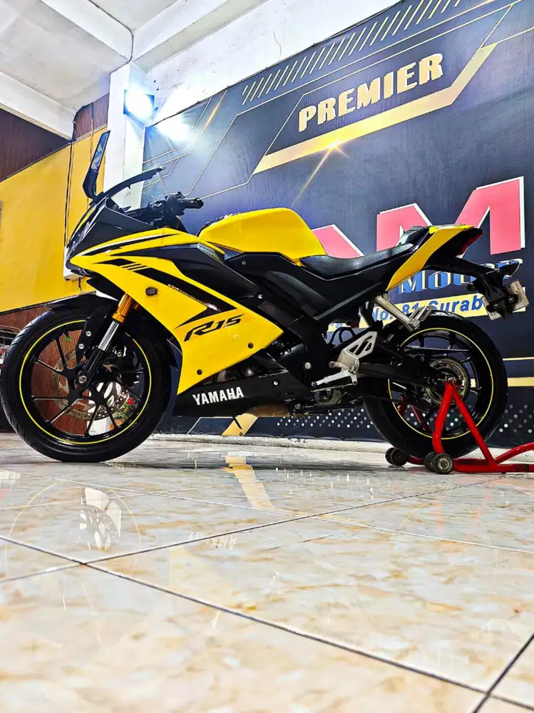 Yamaha All New R15 VVA V3 REG 2019 Kuning cakep