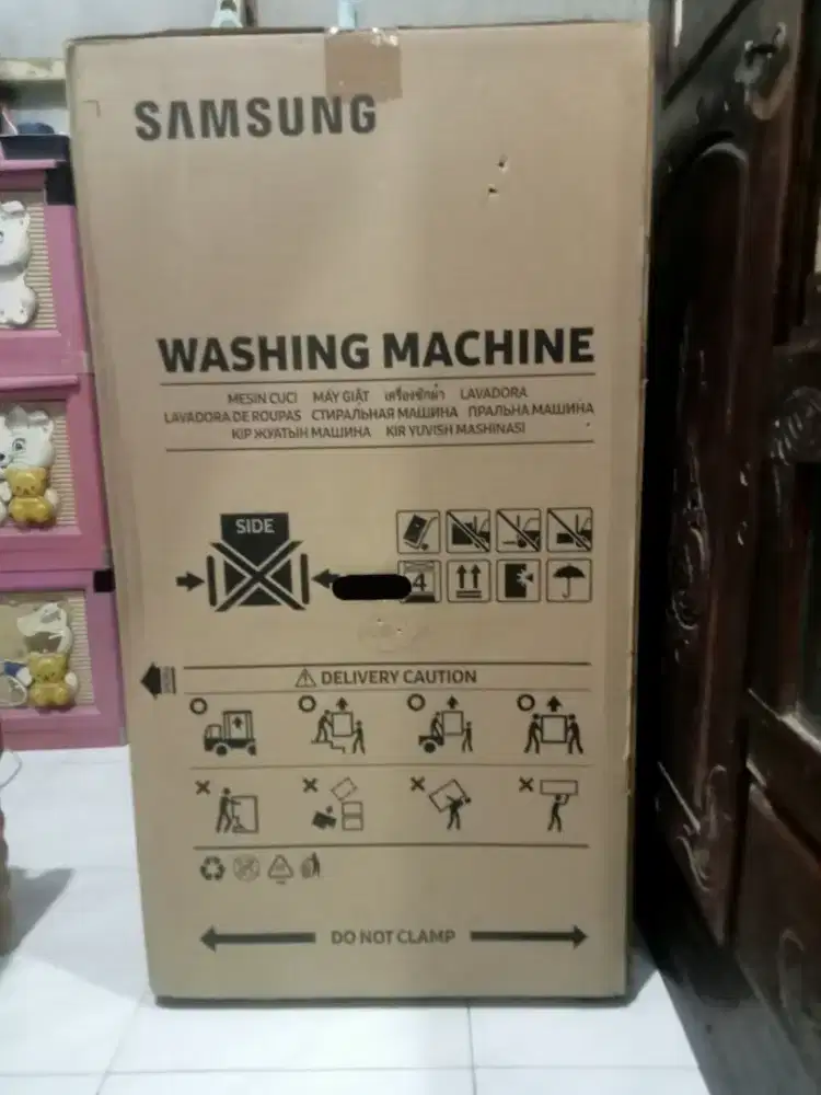 Mesin cuci merk samsung kapasitas 16 KG 2 tabung