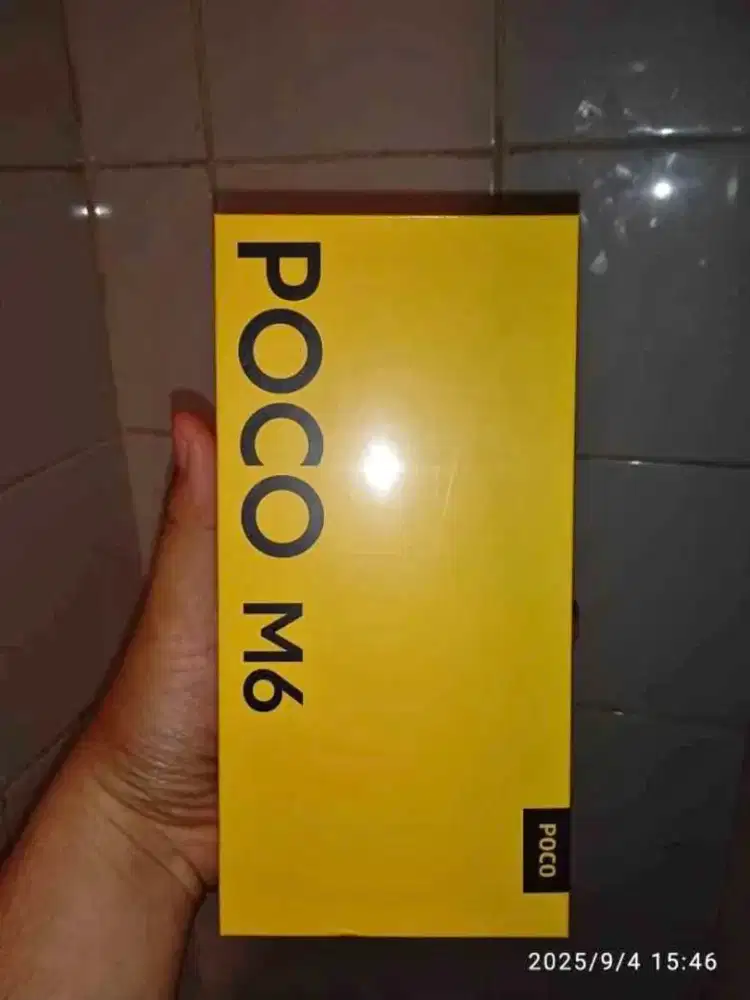 POCO M6 RAM 8/256 SEGEL BOX CASH CREDIT TUKAR TAMBAH