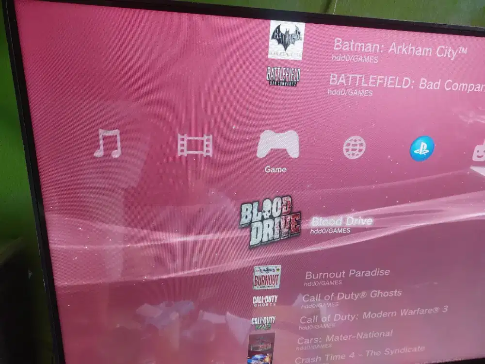 Playstation PS3 Slim 500 Gb Mulis komplit