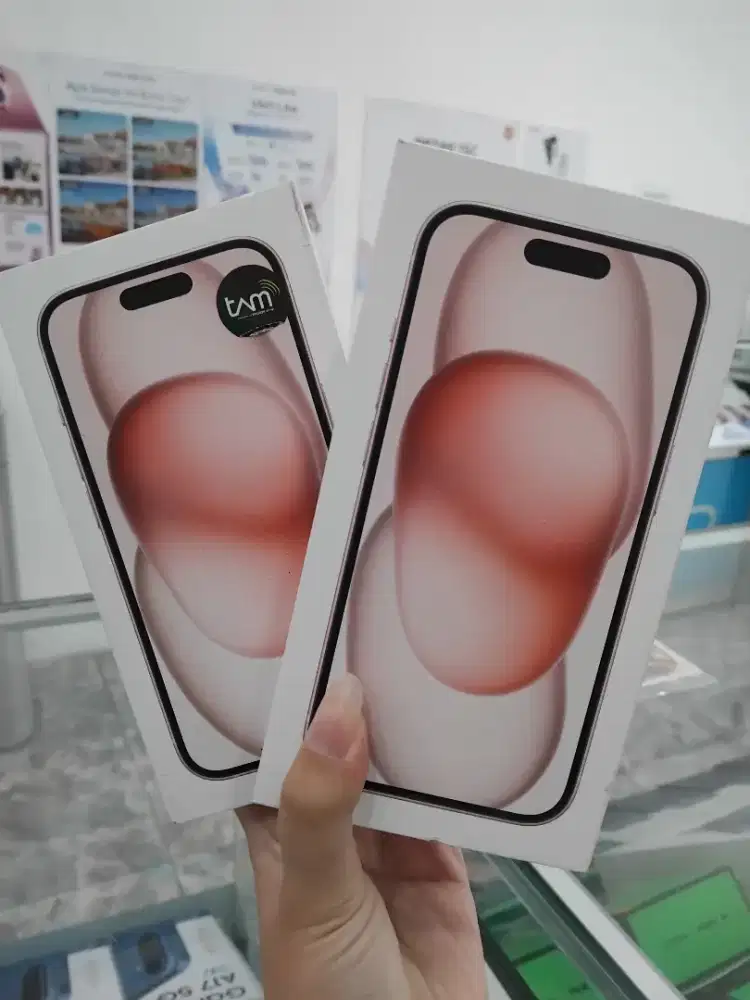 IPhone 15 128GB PAA New Segel Box Garansi Resmi Promo Bandung