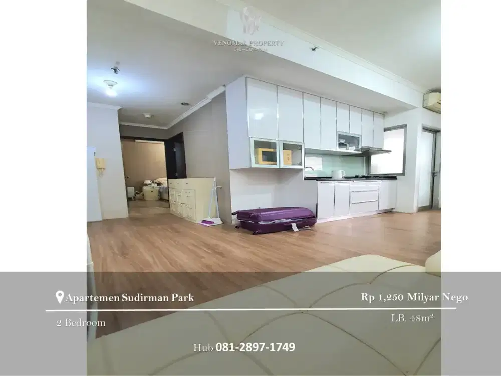 Dijual Apartement Sudirman Park 2BR Furnished Tower A
