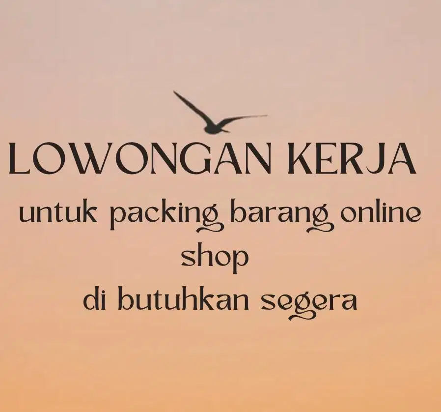 PACKING ONLINE SHOP