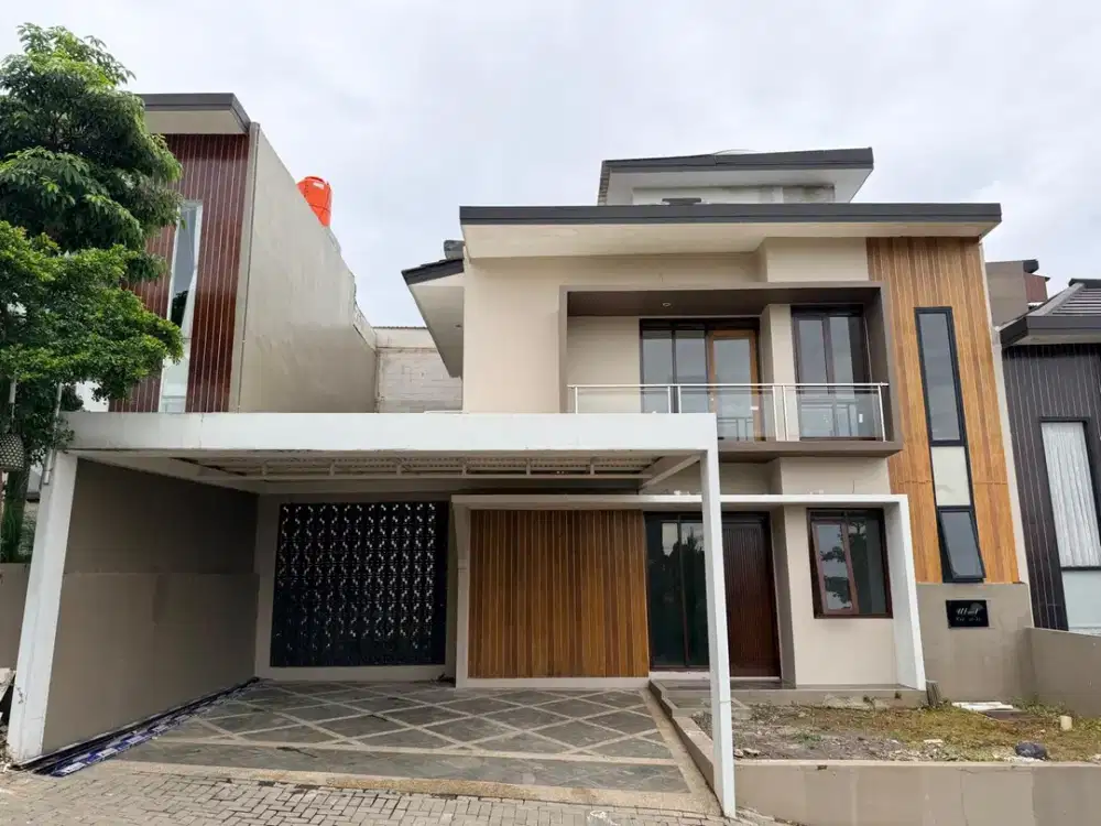 Rumah Modern 2 Lantai View Kota Bandung di Cluster Exclusive Bali Garden City View, One Gate System
