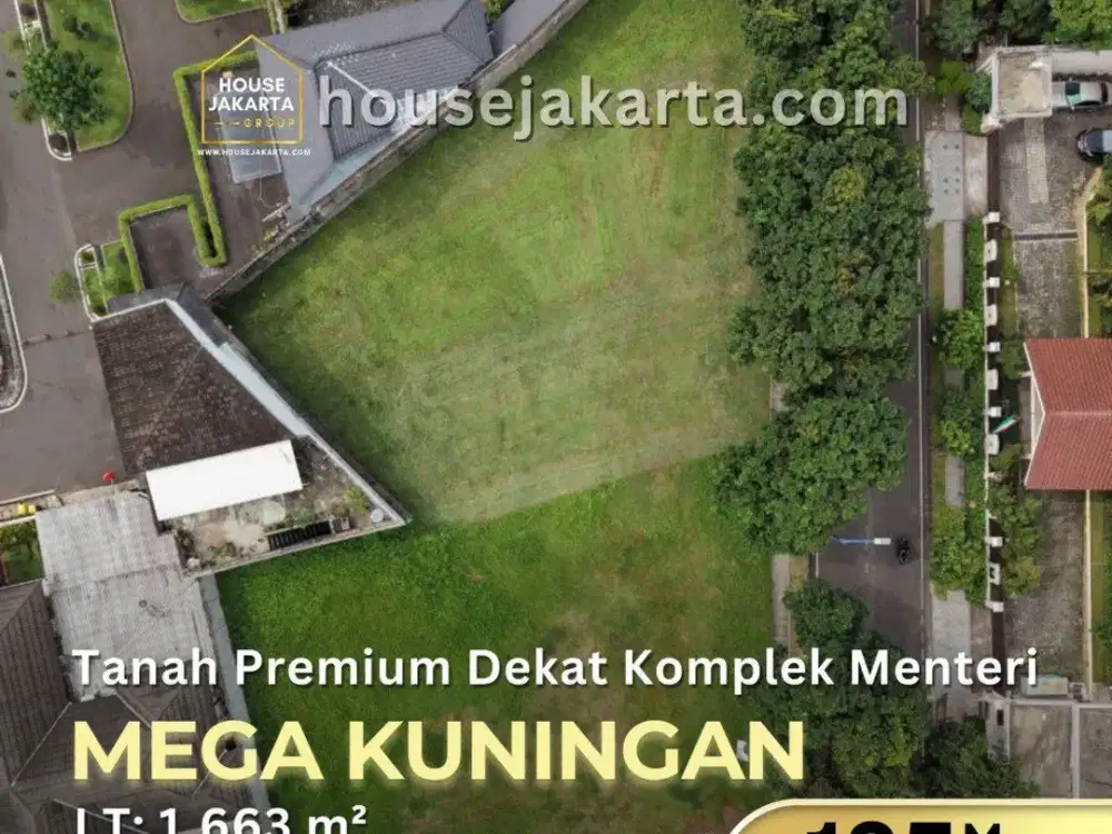 Dijual Kavling Residensial Premium di Mega Kuningan – Dekat Kompleks Menteri