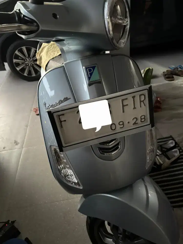 Vespa piaggio LX125 iget facelift 2023 pajak idup plat on mulus