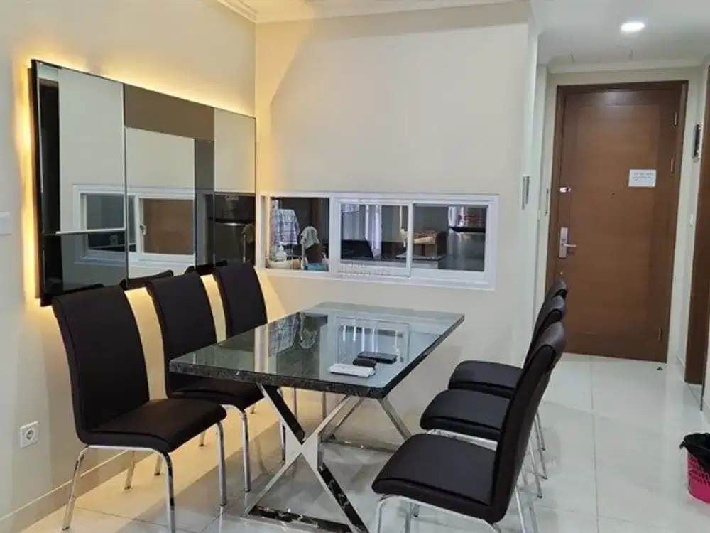 Disewakan 2br+ siap Huni Apartemen Taman Anggrek residence fasilitas super lengkap club house