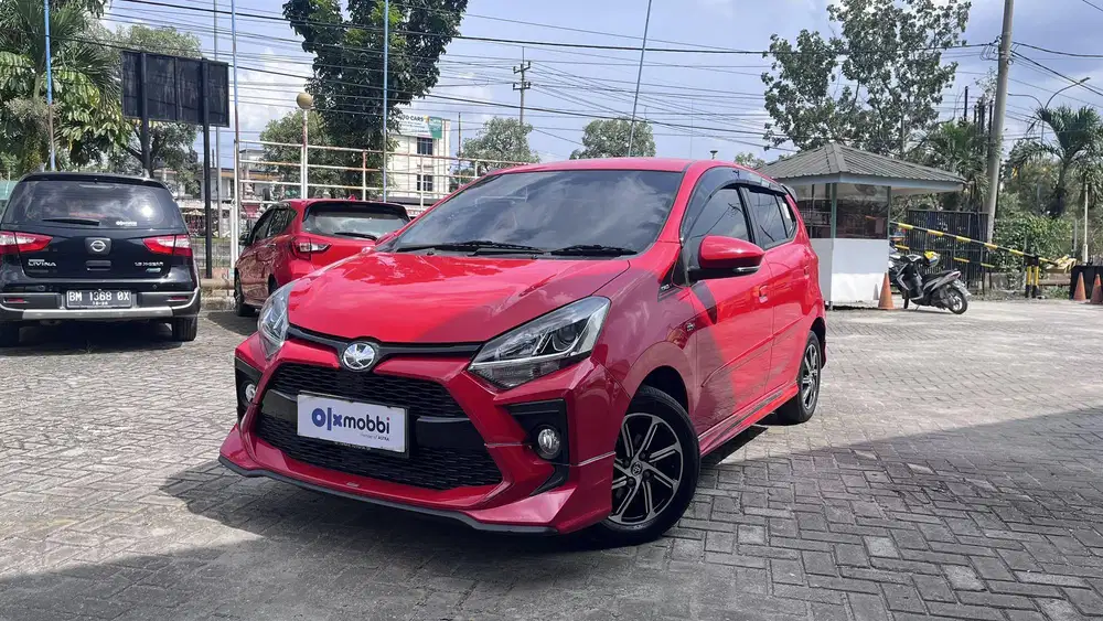 KM Rendah Toyota Agya 1.2 G TRD Sportivo Bensin AT 2021 -WYQ