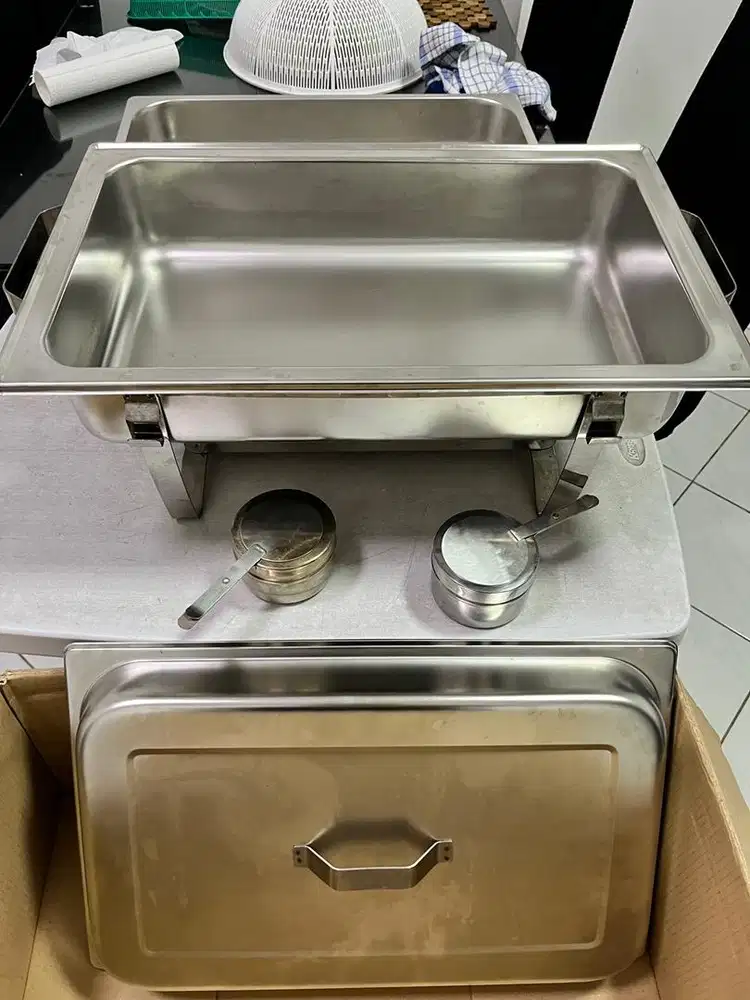 2 unit Chaffing Dish/Food Warmer