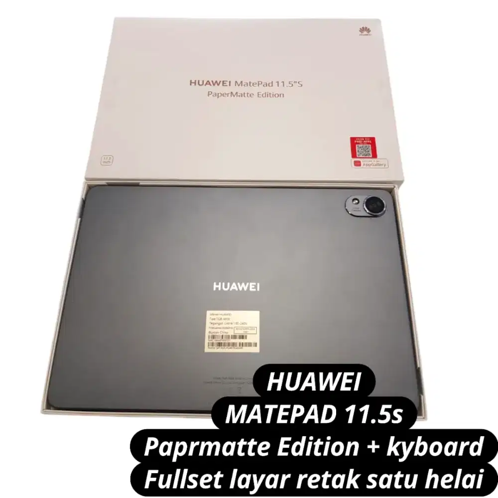 HUAWEI MATEPAD 11.5s PAPERMATE EDITION +KYBOARD layar retak 2 helai