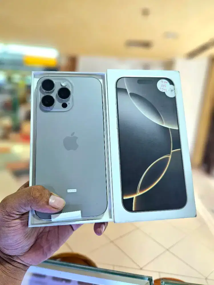 Iphone 16 promax 256 IBOX BNOB BH 100 Cc0