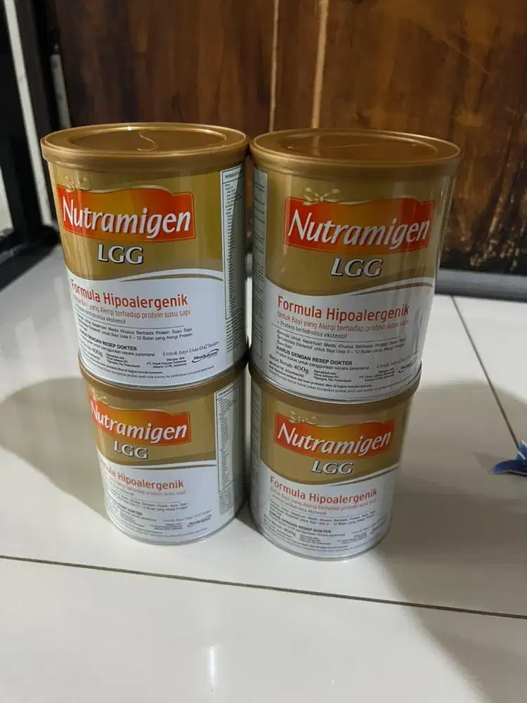 Nutramigen LGG Hipoalergenik 0-12Bulan 400g Kondisi baru segel