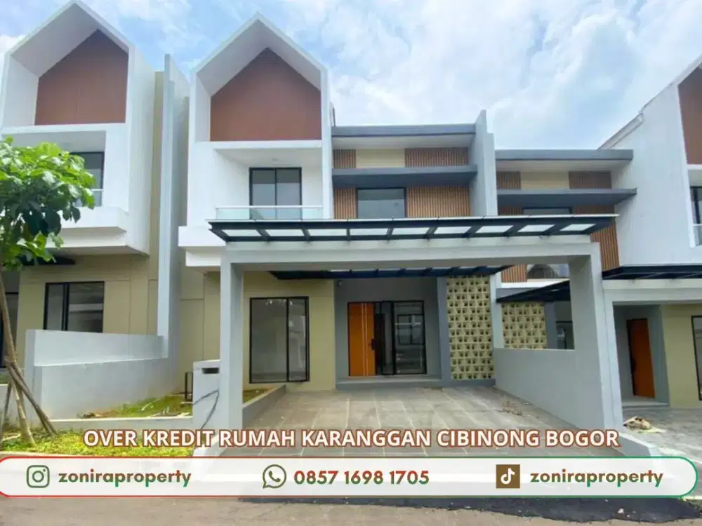 Rumah Mezzanine Strategis dkt Tol Karanggan Jagorawi Jual Over Kredit 98 Juta