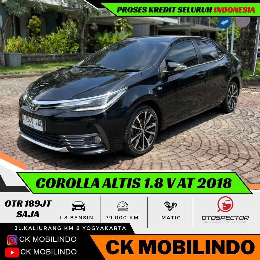 Toyota Corolla Altis V Matic 2018 ISTIMEWA DP Minim Accord