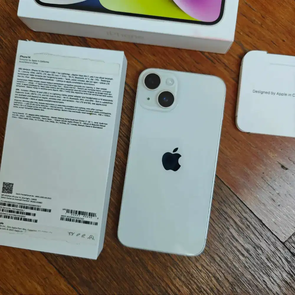 iPhone 14 128gb second resmi