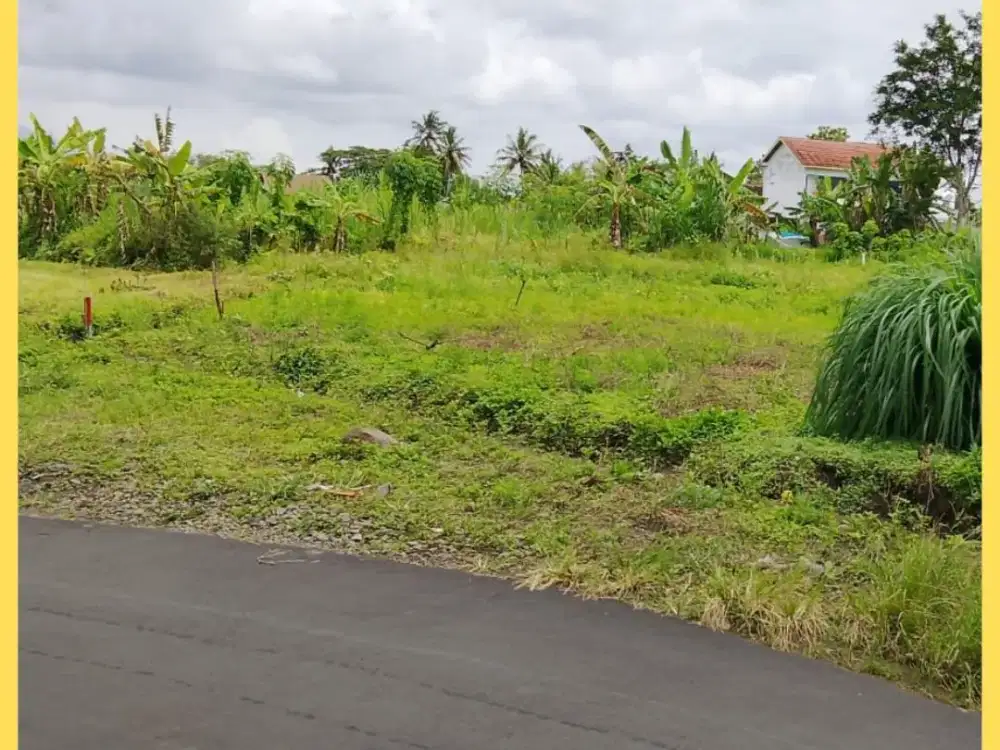 Tanah Jogja Sleman Kaliurang Km10 SHM Pekarangan Siap Bangun