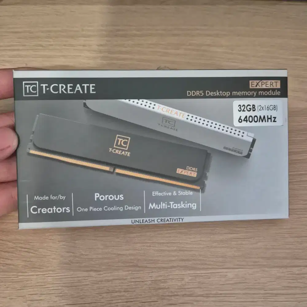 Team T-Create EXPERT DDR5 32GB (2x16GB) 6400 second