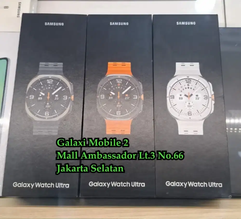 Samsung Galaxy Watch Ultra 47mm Resmi Sein Cash Kredit Tukar Tambah