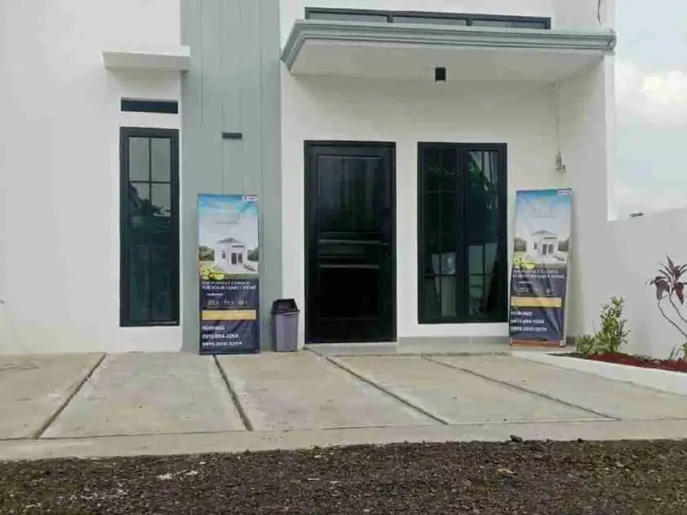 RUMAH TERMURAH MEWAH SIAPHUNI DENGAN TANAH LUAS 5 MENIT KE STASIUN KRL DAN TOL