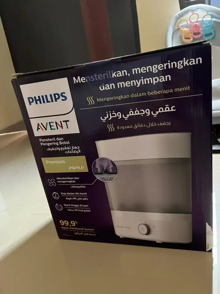 Philips Avent Mensterilkan, mengeringkan dan menyimpan