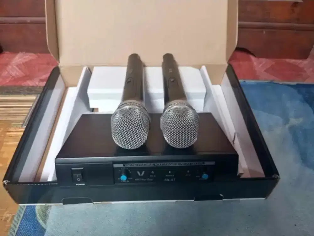 Mic wireles suara bagus