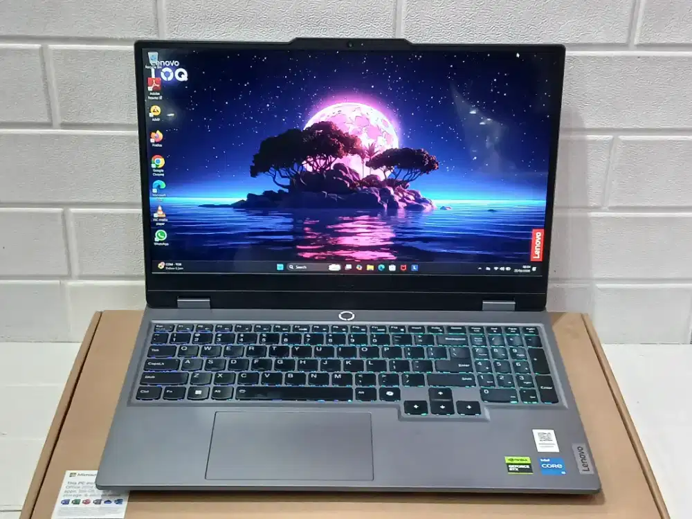 Laptop  Lenovo LOQ Prosesor 13th Gen Intel(R) Core(TM)/Ram 12GB/SSD 51
