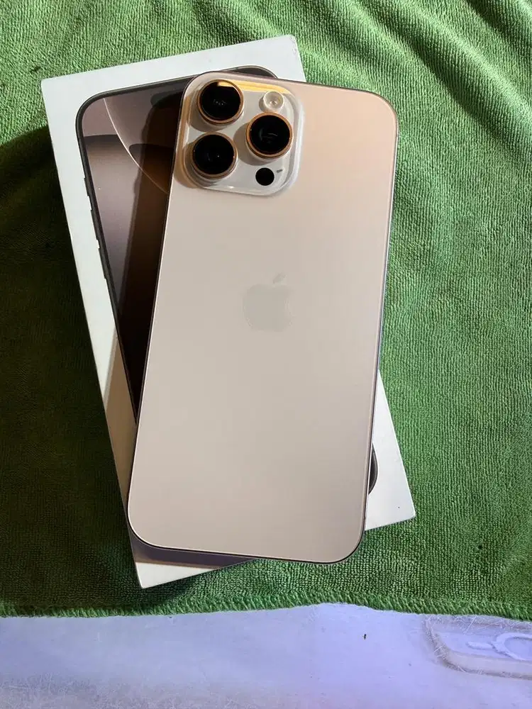 Iphone 16 pro max 256 gb ibox lengkap