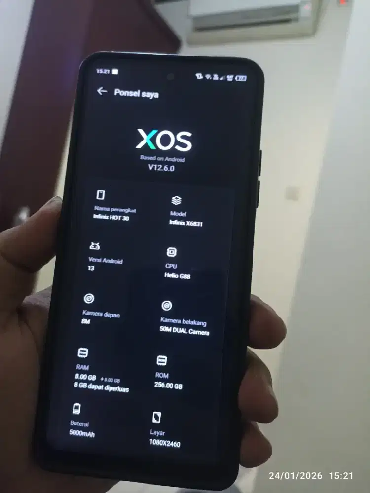 Infinix Hot 30 Ram 8/256