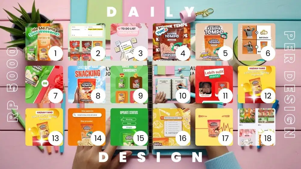 Jasa desain sosial media