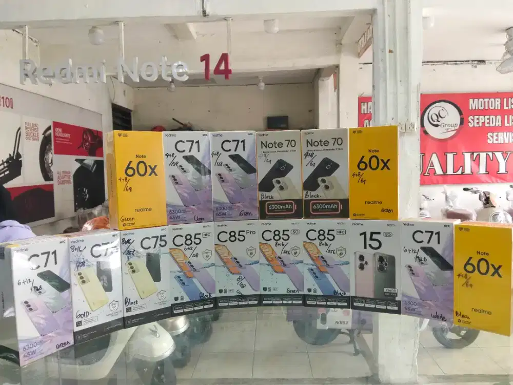 Promo MURAH‼️All Type Realme  Promo hp baru, segel dan murah