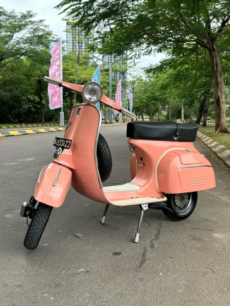 DI JUAL VESPA SUPER 1966 PEACH