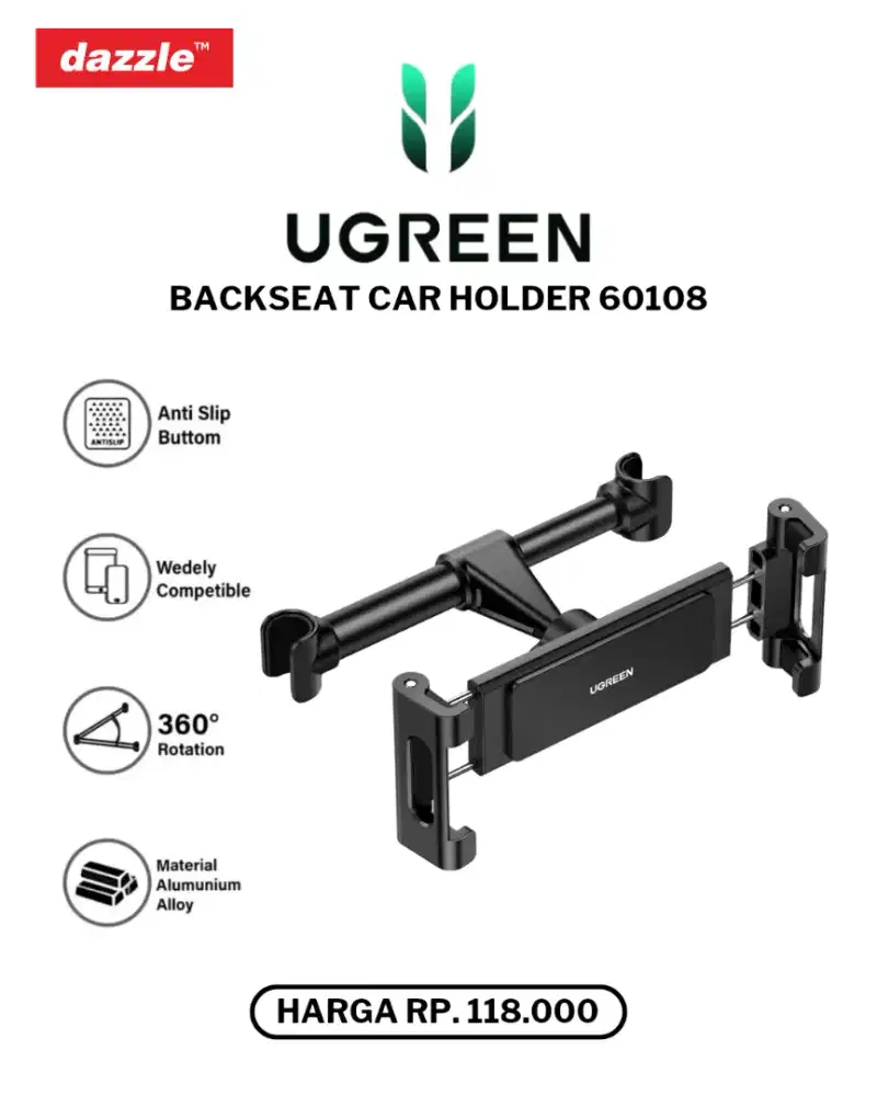 UGREEN BACKSEAT CAR HOLDER (60108)