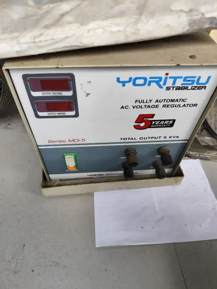 Stabilizer Yoritsu 5000 Watt /5KV
