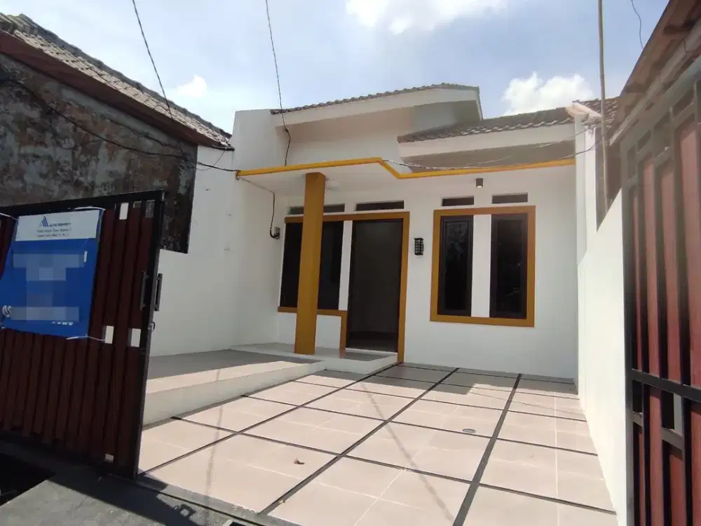 DIJUAL RUMAH MURAH TYPE 60 DENGAN 2 KAMAR TIDUR AKSES DEKAT WISATA KULINER DI BEKASI TIMUR REGENCY