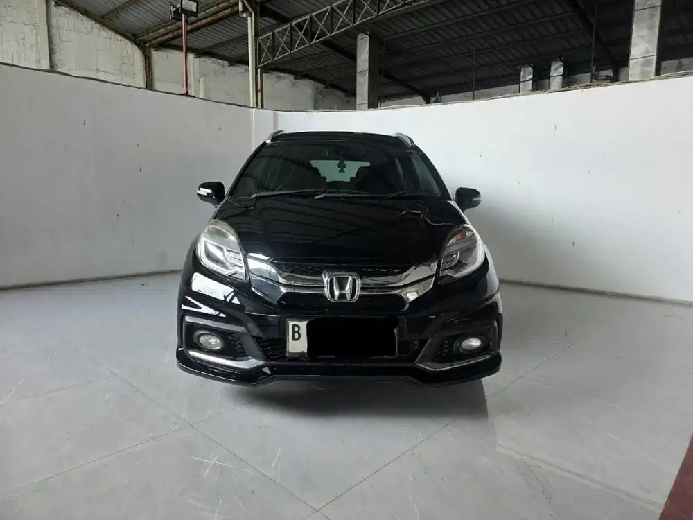 Honda Mobilio RS AT ( Matic ) 2014/2015 Hitam Jual Kondisi Apa adanya