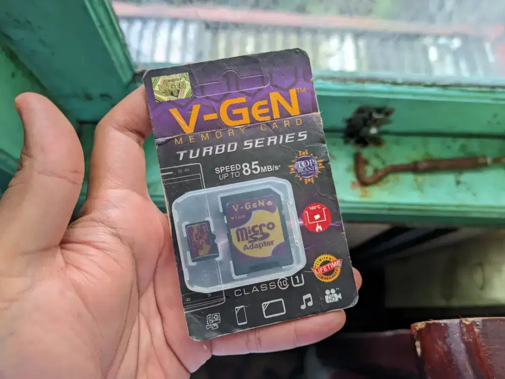 MICROSD / SDCARD (ADAPTOR) V-GEN 16GB CLASS 10 U1 (LIFETIME WARRANTY)