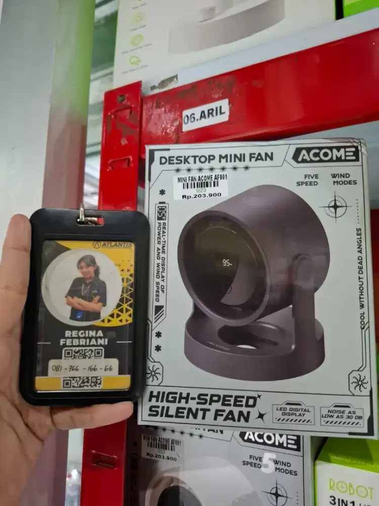 MINI FAN ACOME AF001 | ATLANTIS DAHSYAT